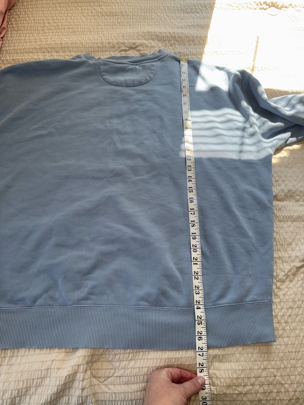 AEO Blue Sun Mountains Oversized Crewneck small - Picture 6 of 6